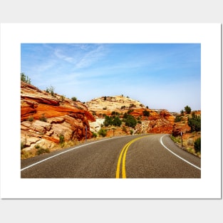 Utah Route State 12 Scenic Drive Posters and Art